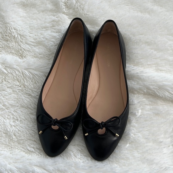 Stuart Weitzman Shoes - Stuart Weitzman gabby leather ballet flat size 7.5
